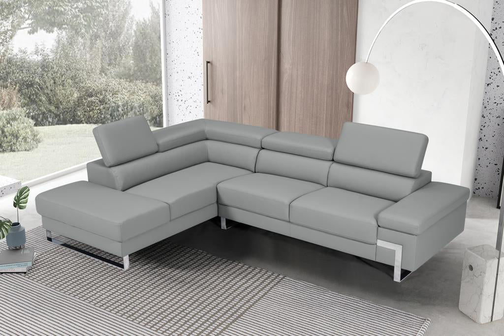 Athena Sectional Grey Left