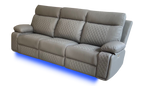 BALTIMORE POWER RECLINER SOFA SET GREY