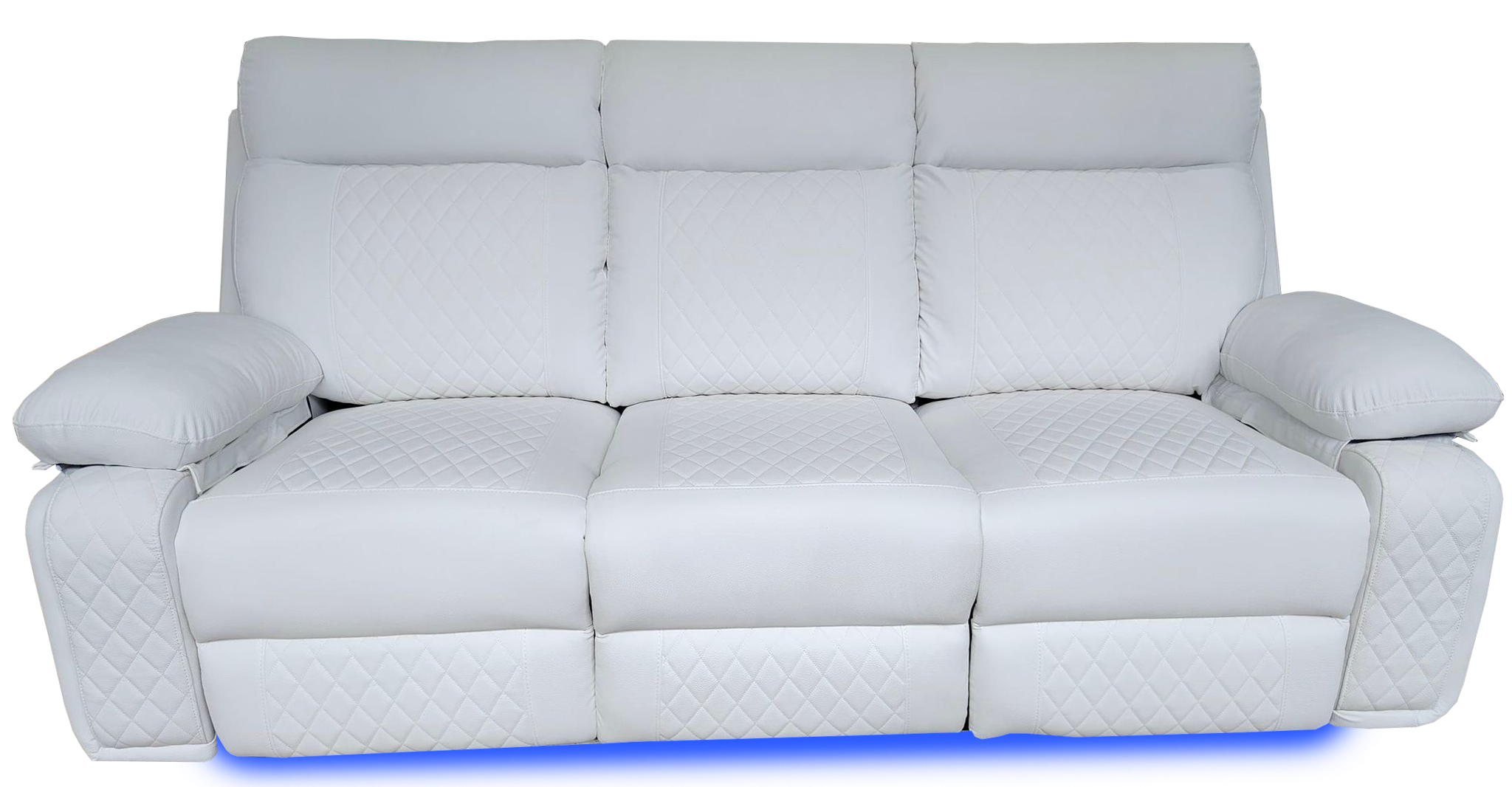 BALTIMORE POWER RECLINER SOFA SET WHITE