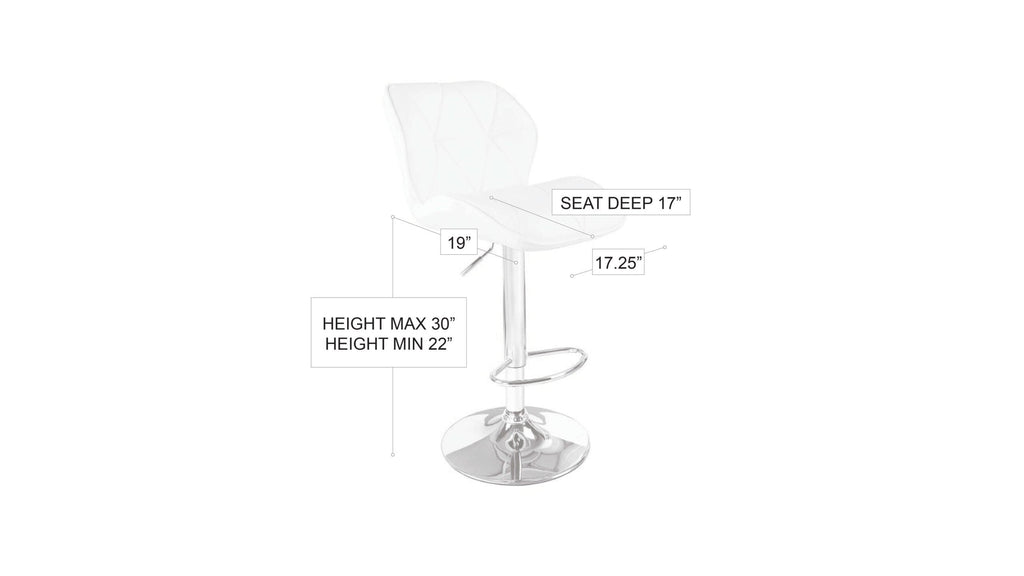 Diamond Barstool Black