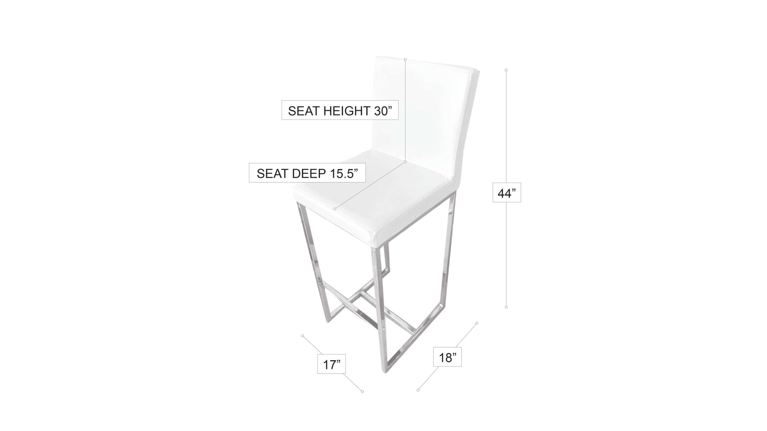 DIX Barstool Black