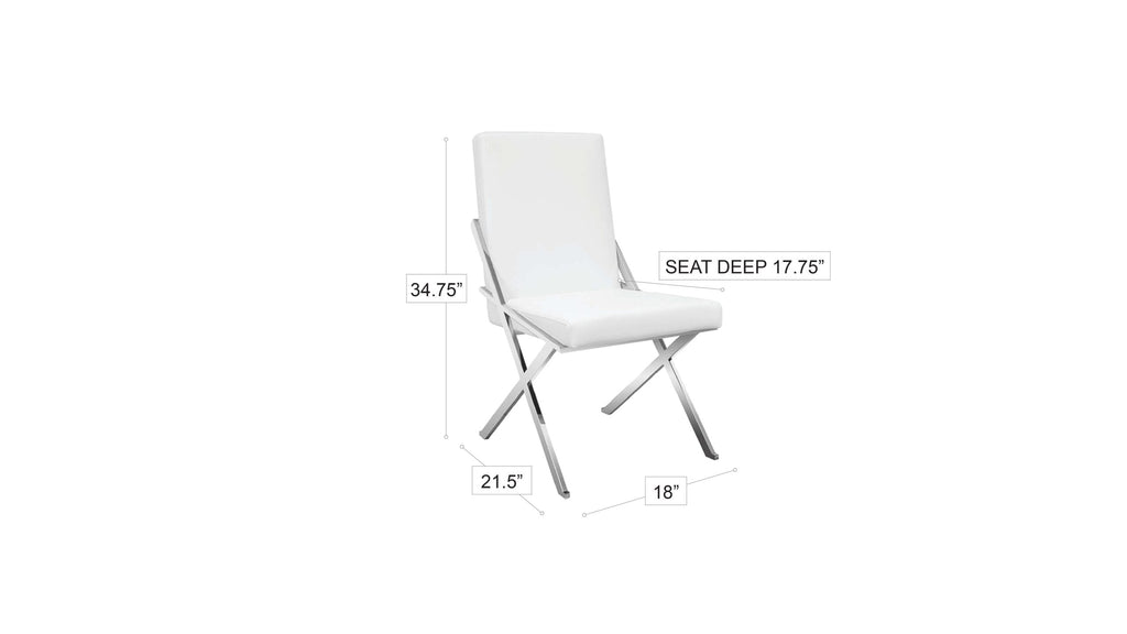 Amber Dining Chair Red