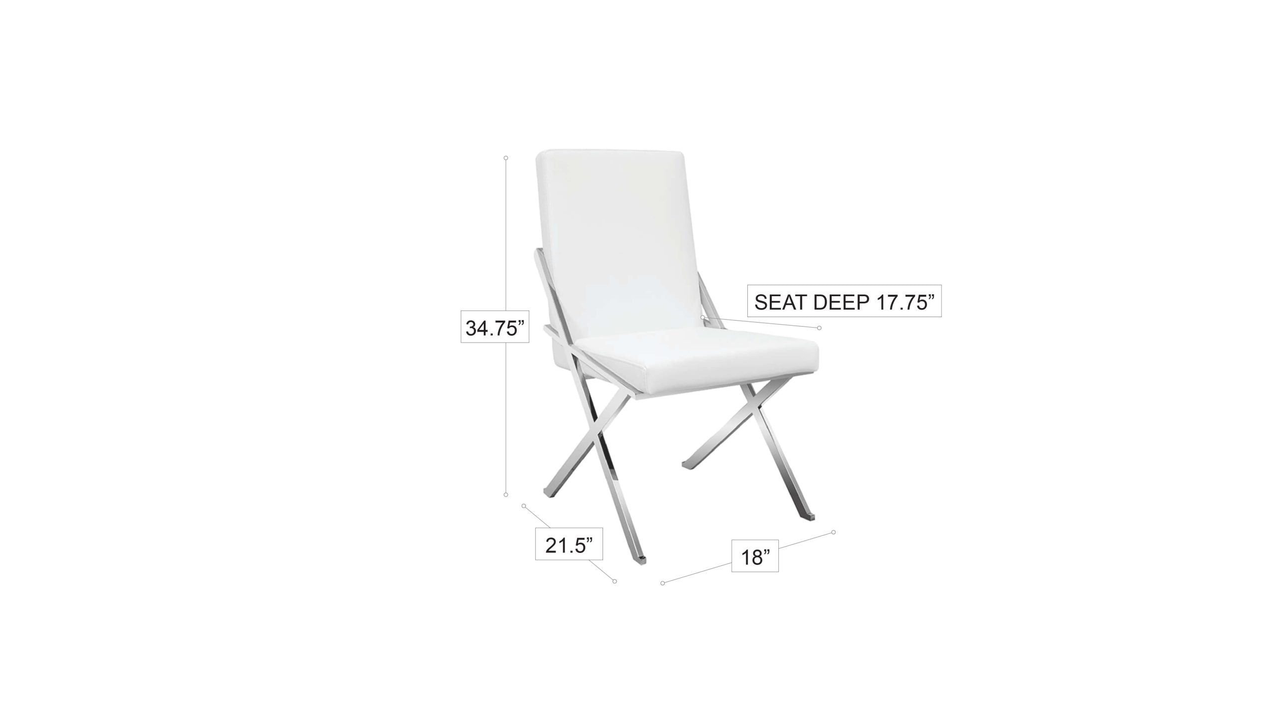 Amber Dining Chair Black