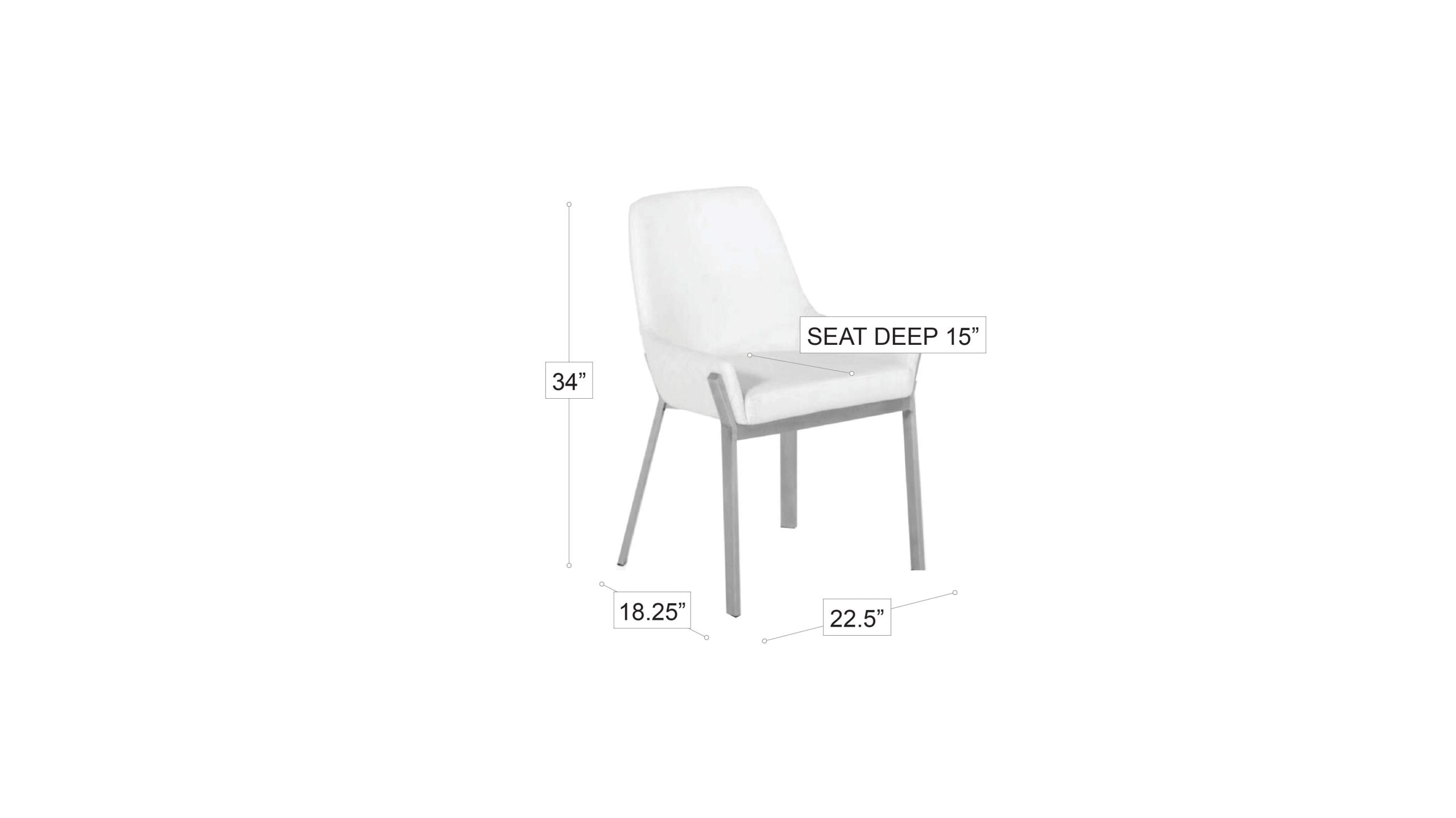 Axel Dining Chair White