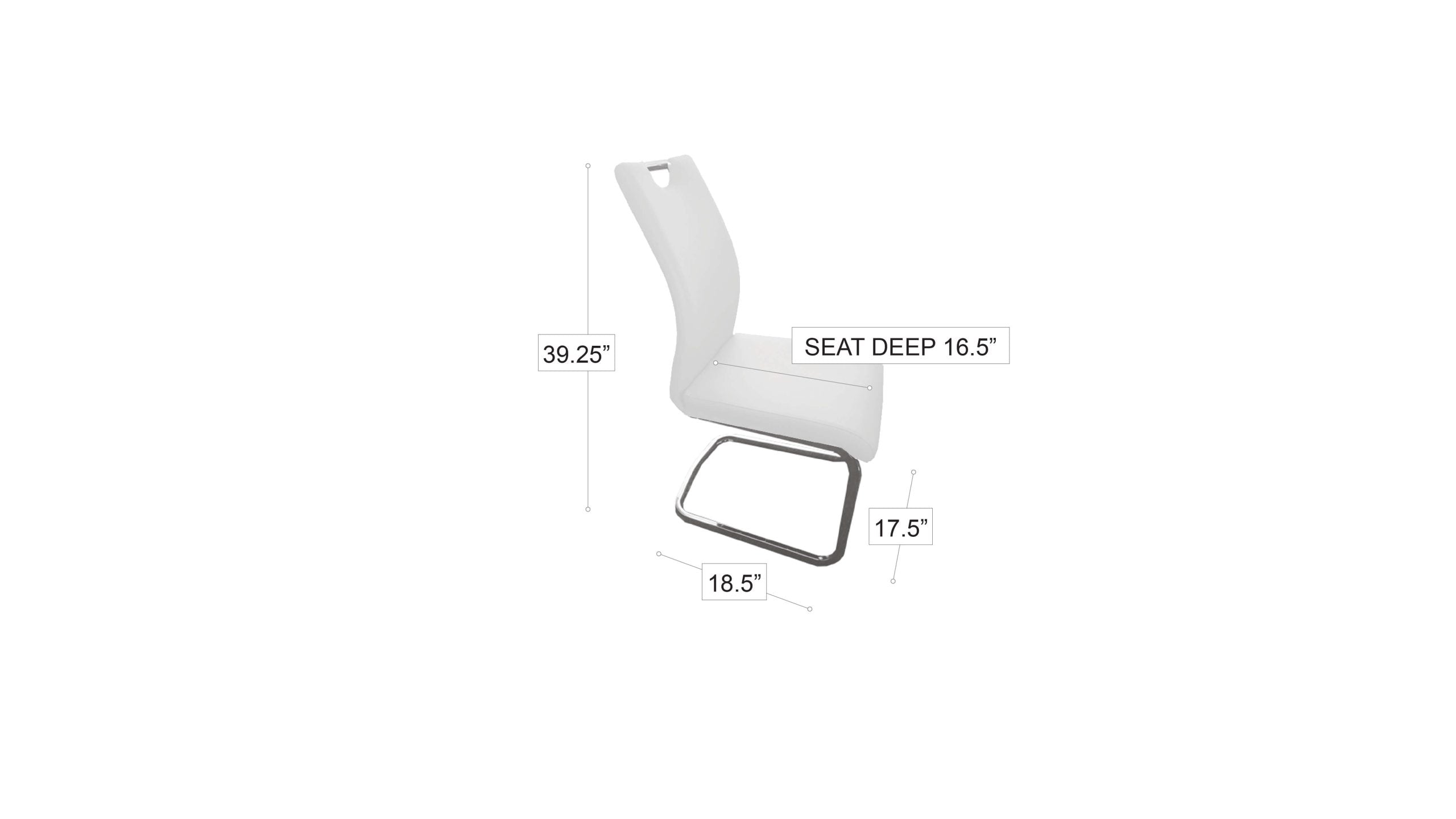 Celimo Dining Chair Red