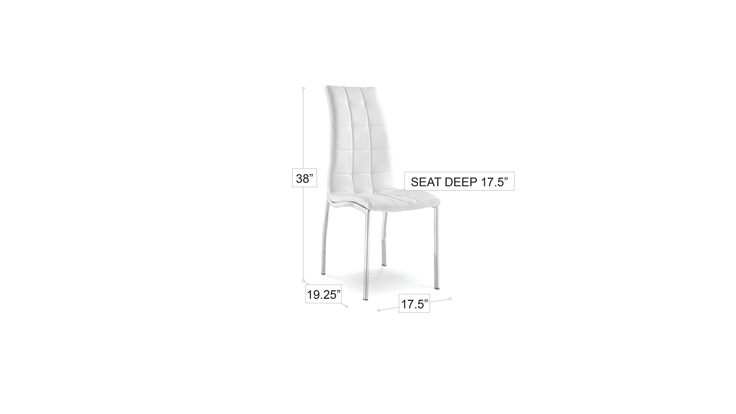 Erika Dining Chair Gray