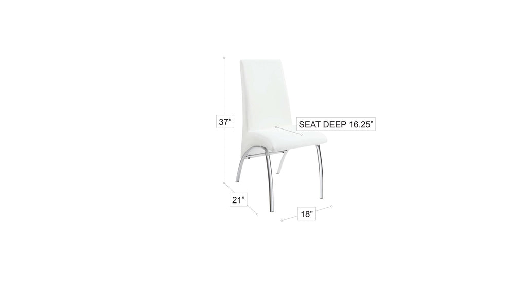 Milan Dining Chair Black