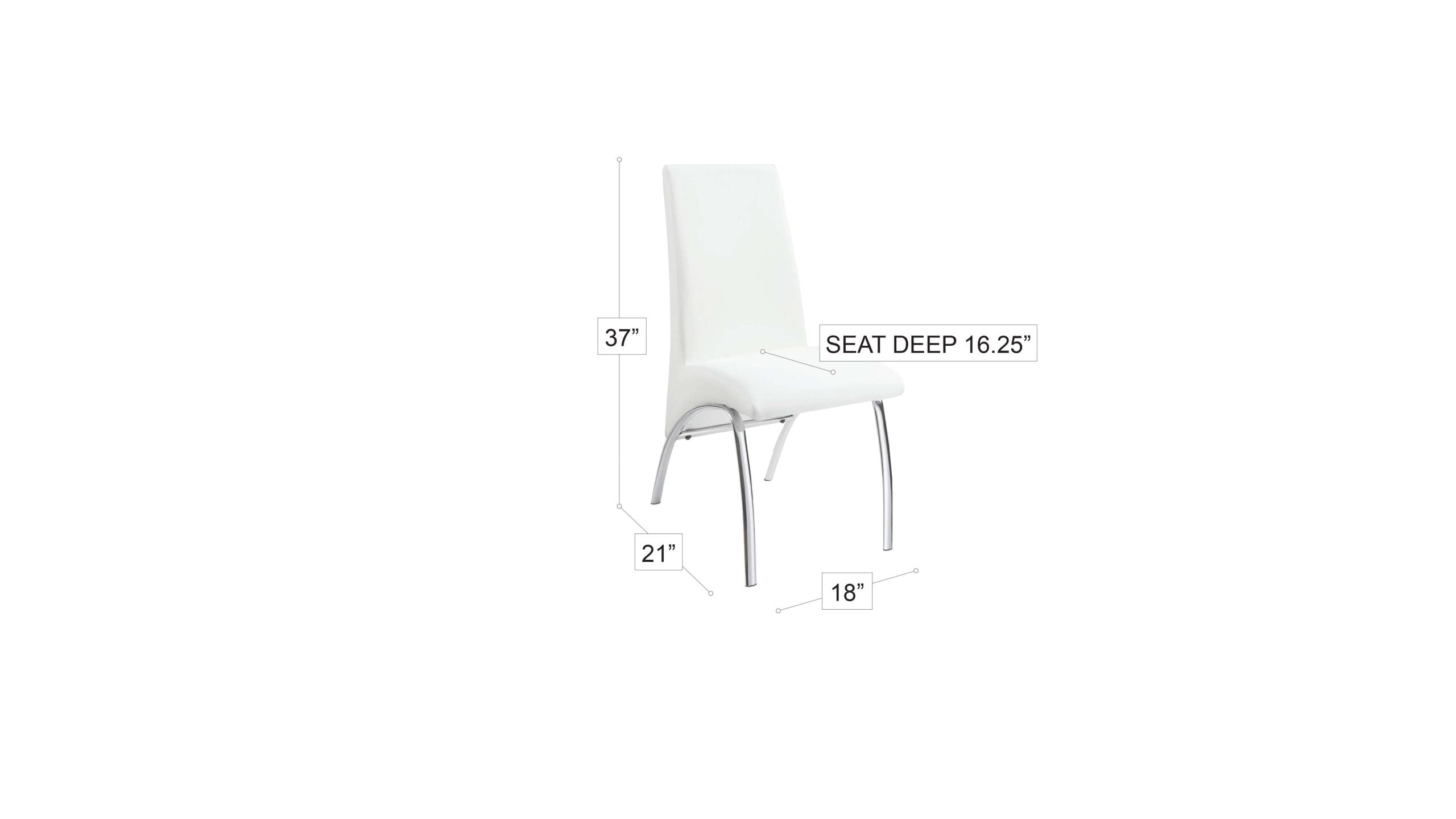 Milan Dining Chair Black