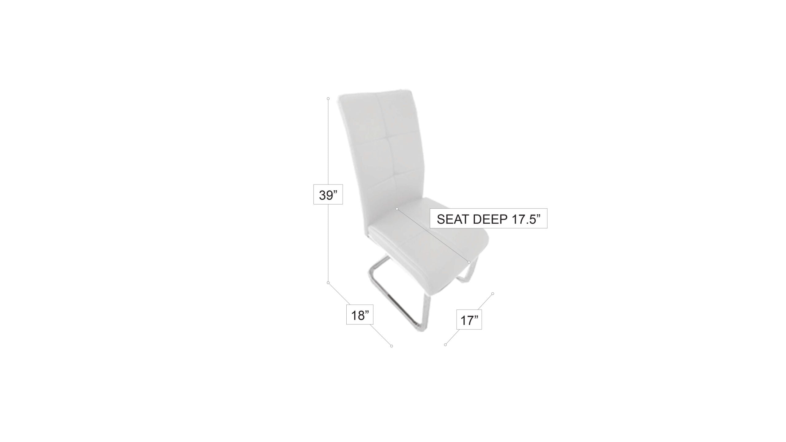 Oswaldo Dining Chair Red