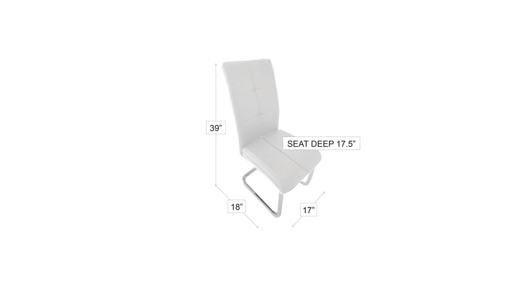 Oswaldo Dining Chair White