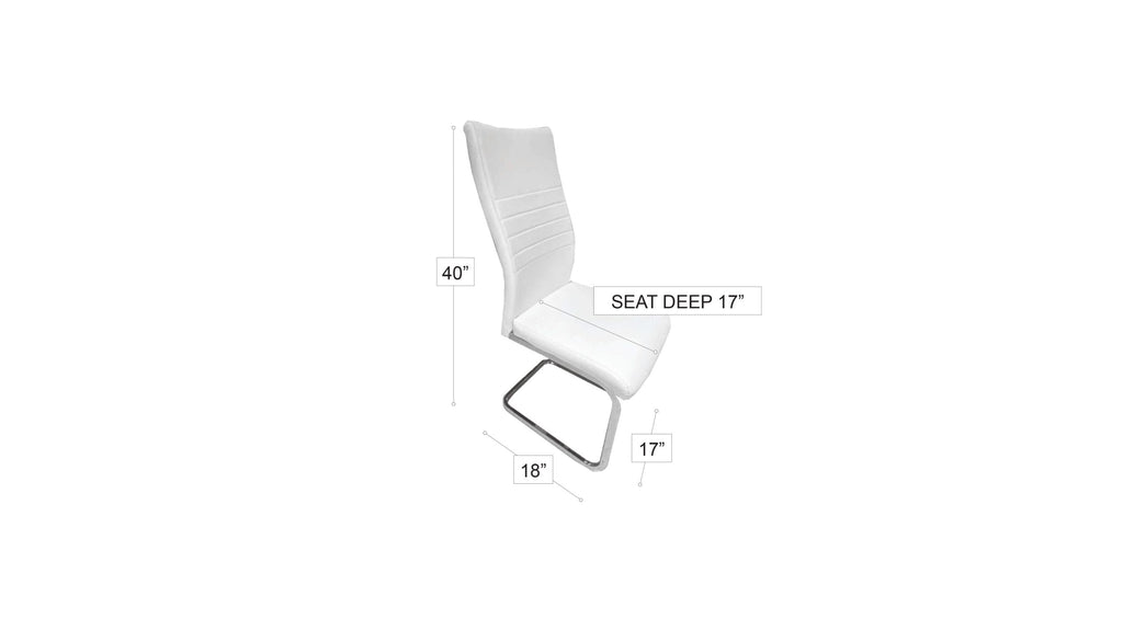 Vegas Dining Chair Red
