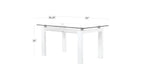 Norman Dining Table White
