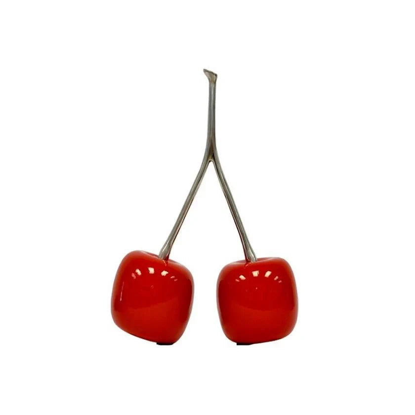 G700 CERICE Red Double Cherry Sculpture 