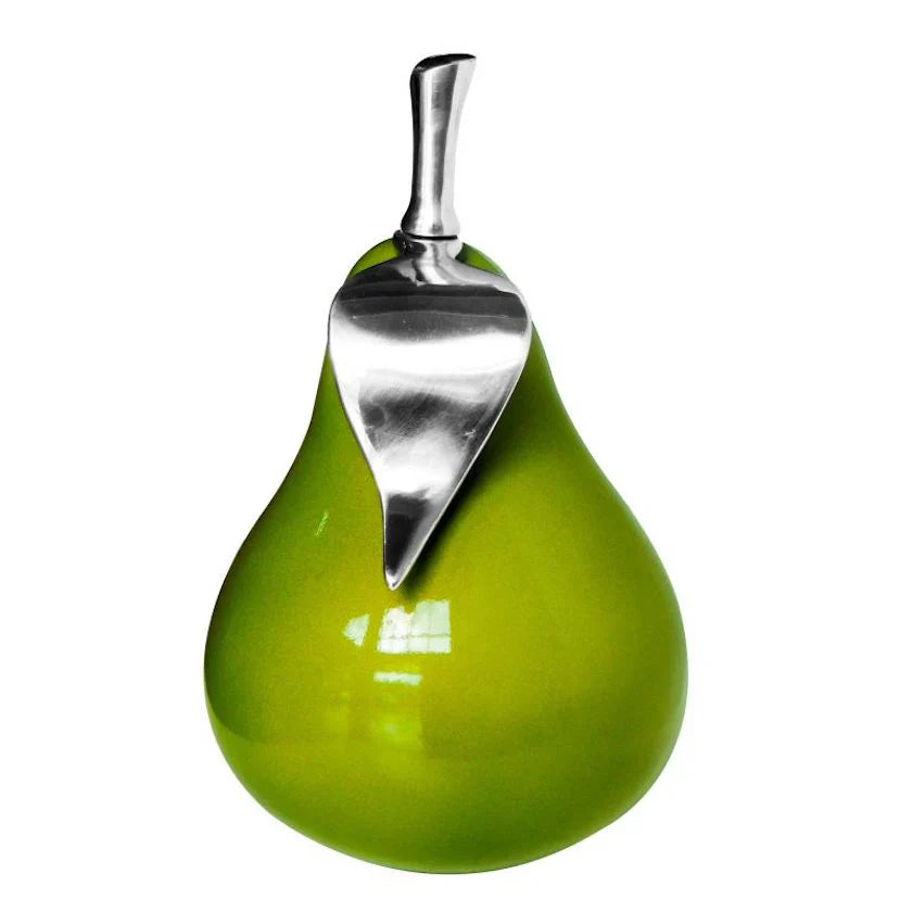 G714 PEAR Sculpture Metallic Green 