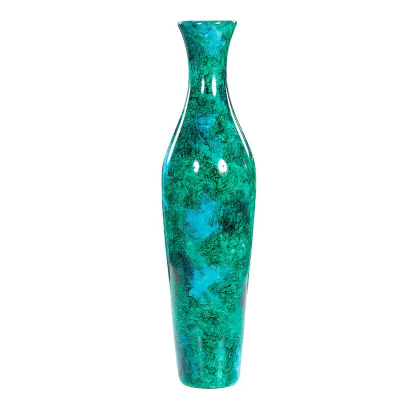 G734 ESME Vase with Blue and Green Accents