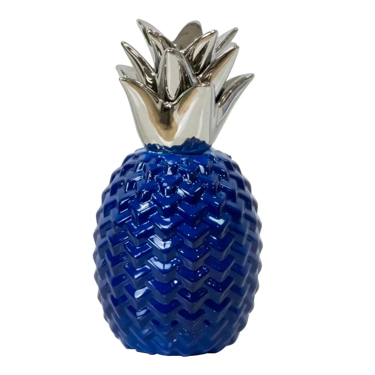 G768 PINEAPPLE Ceramic Blue and Silver 