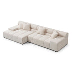 Midtown Sectional Cream LEFT