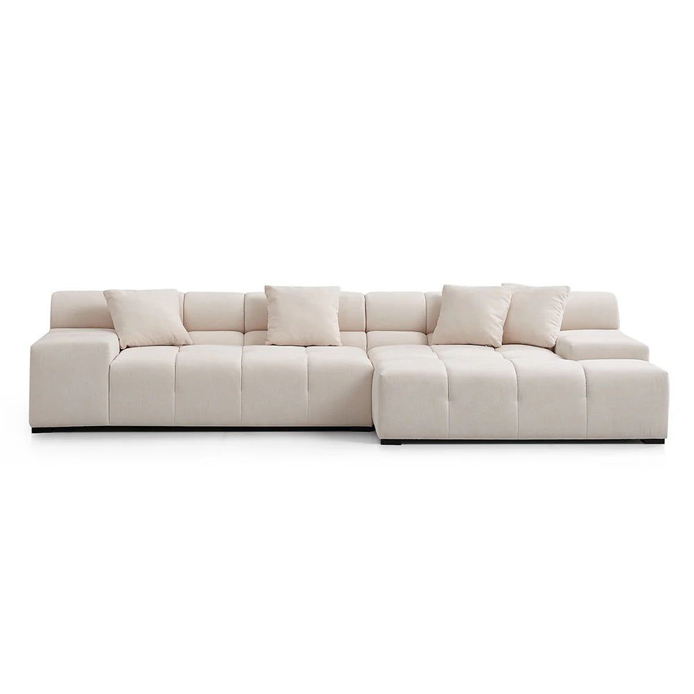 Midtown Sectional Cream RIGHT
