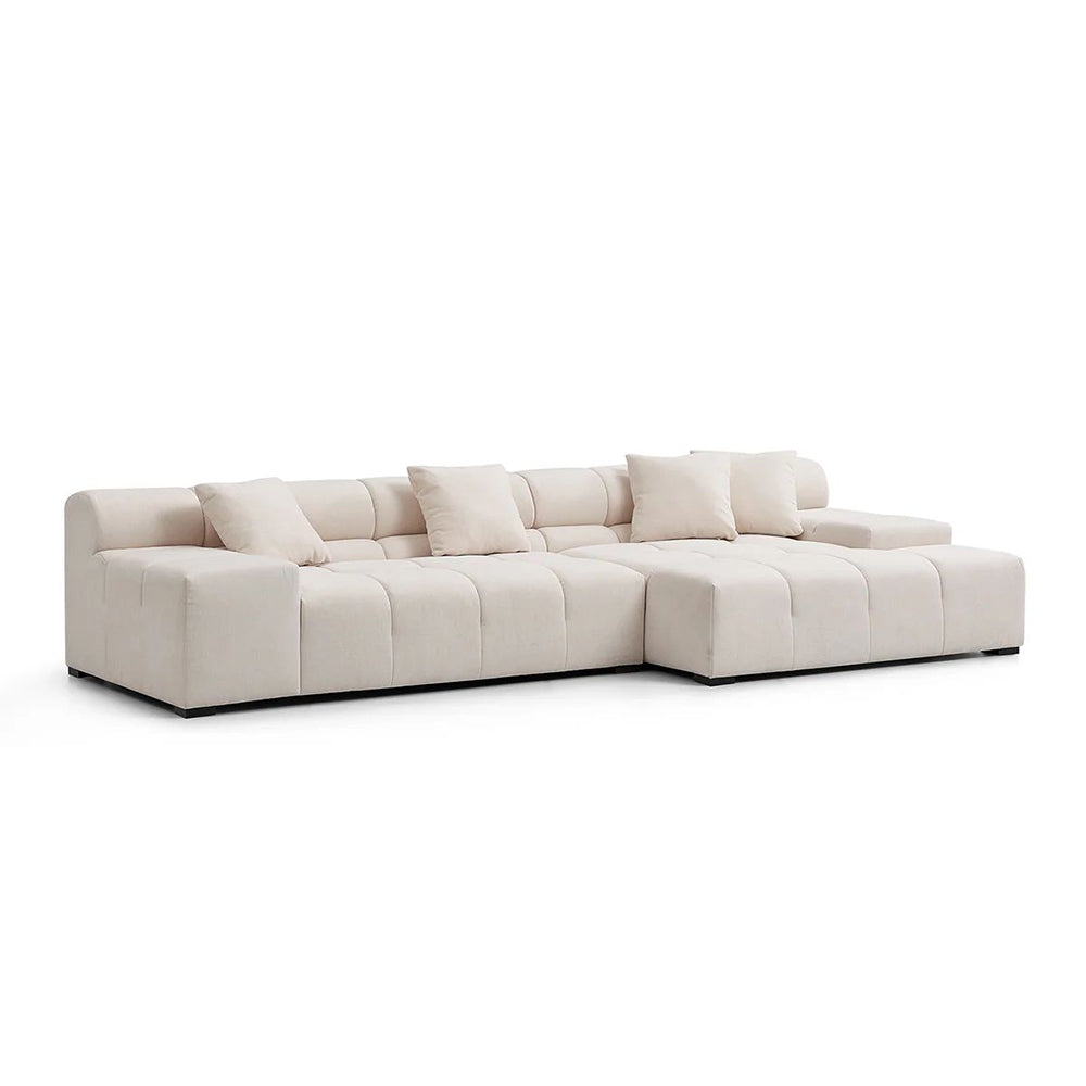 Midtown Sectional Cream RIGHT