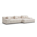 Midtown Sectional Cream RIGHT