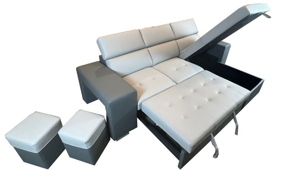Milano REVERSIBLE Sectional White
