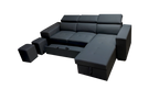 Milano REVERSIBLE Sectional Black