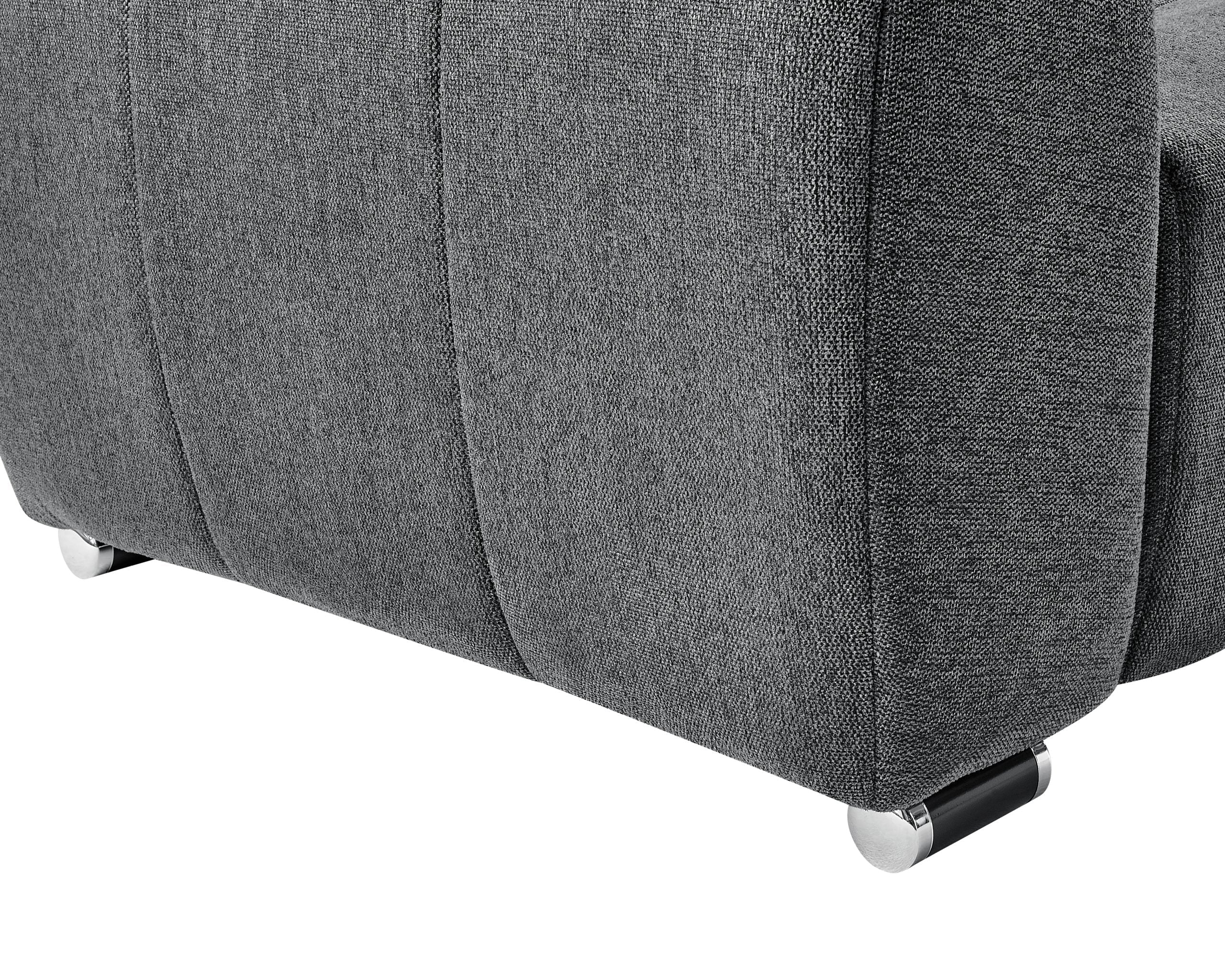 ROMA Sectional Dark Grey - RIGHT