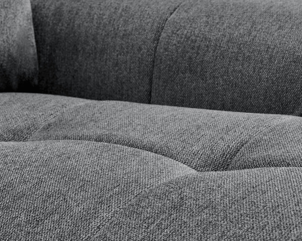 ROMA Sectional Dark Grey - LEFT