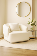 Monaco Accent Chair Beige