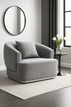 Monaco Accent Chair Grey