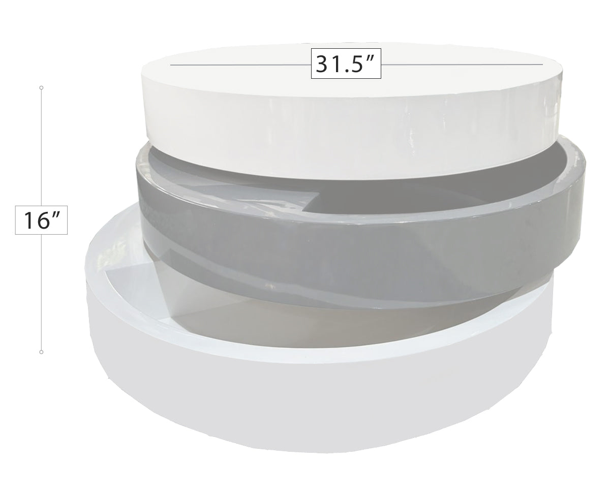 Ovvo Coffee Table ALL WHITE