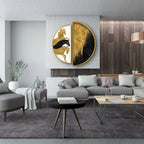 PALC-39 PYRA 3D Rodeo Horses Acrylic Mirror Prints 2