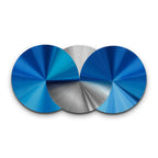 PALC-40 SILOR 3D Blue & Silver Laser Cut Circles Acrylic Prints 1