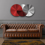 PALC-40 SILOR 3D Red & Silver Laser Cut Acrylic Prints 2