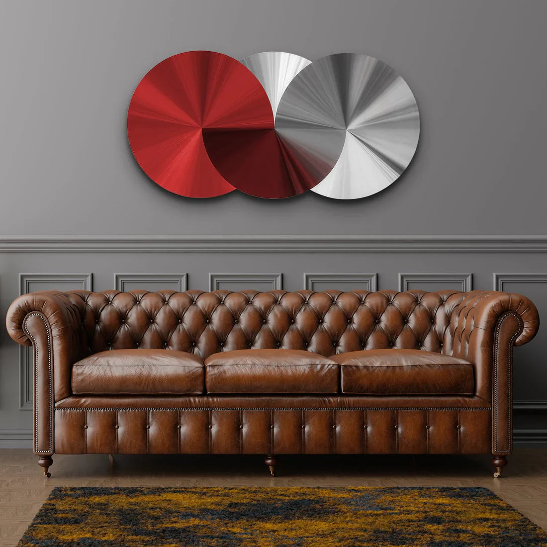 PALC-40 SILOR 3D Red & Silver Laser Cut Acrylic Prints 2