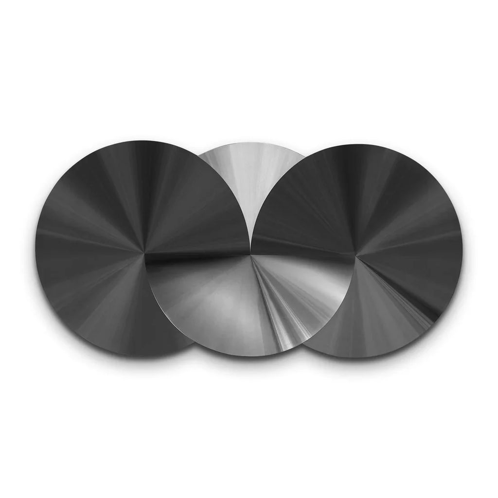 PALC-40 SILOR 3D Silver Laser Cut Circles Acrylic Prints 1