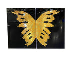 PALC-56 SABI Gold 3D Luxury Butterfly Acrylic Mirror Prints 1