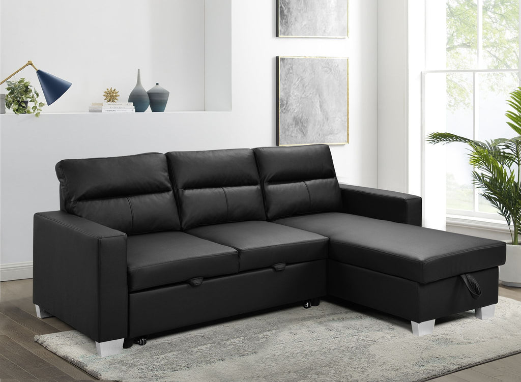 Daniel Reversible Sectional White