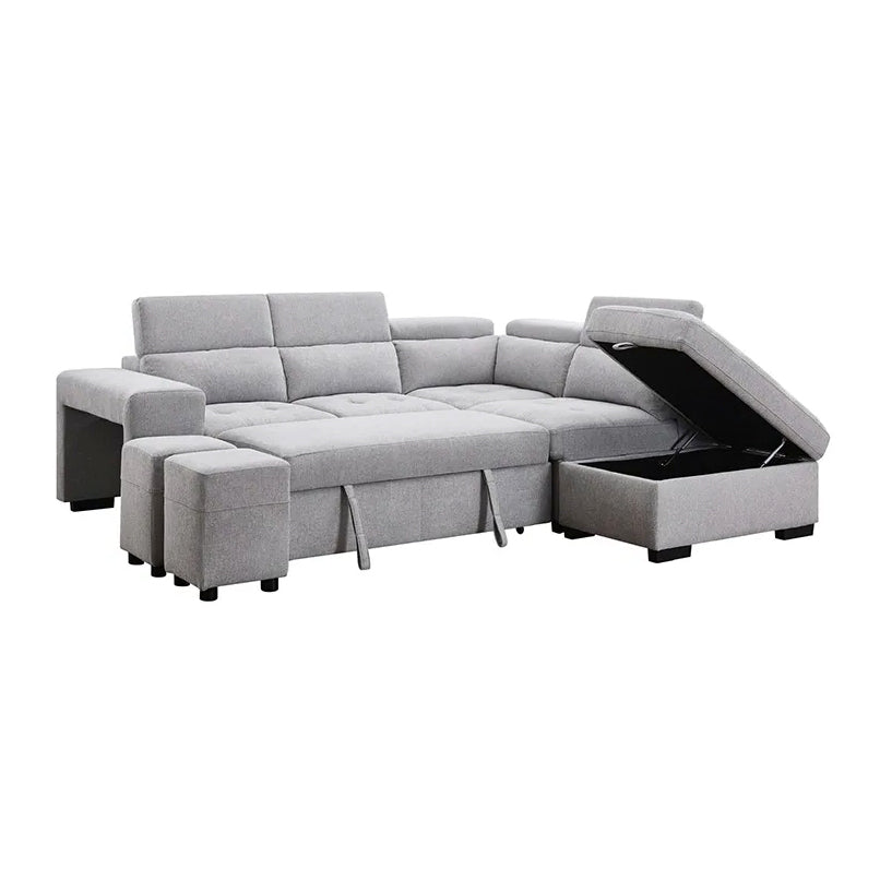 POSITANO Sectional NEW 2025 RIGHT Grey Fabric