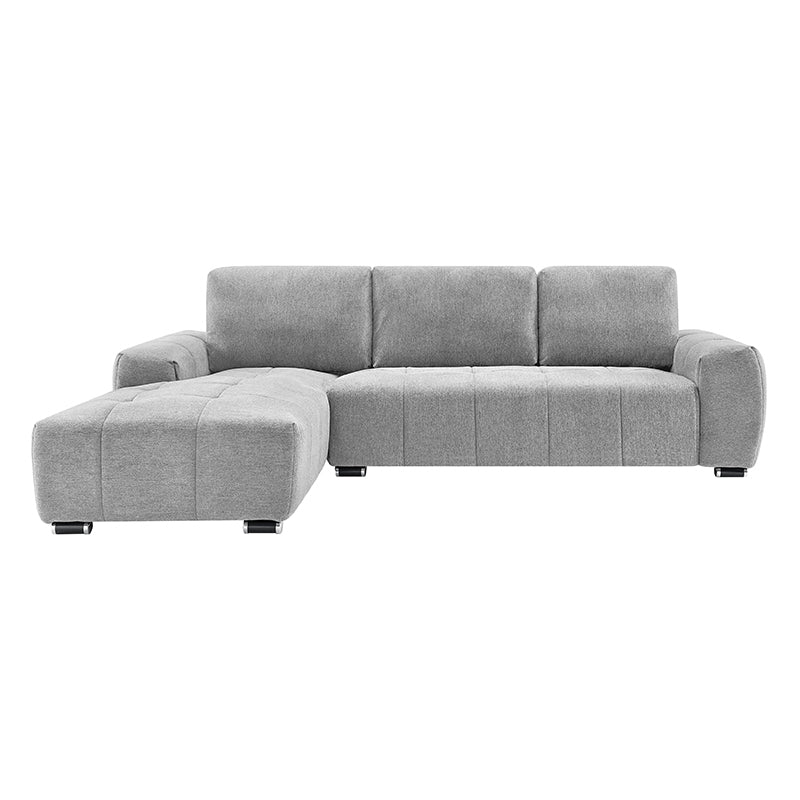 ROMA Sectional Light Grey - LEFT