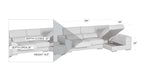 London Sectional Right grey