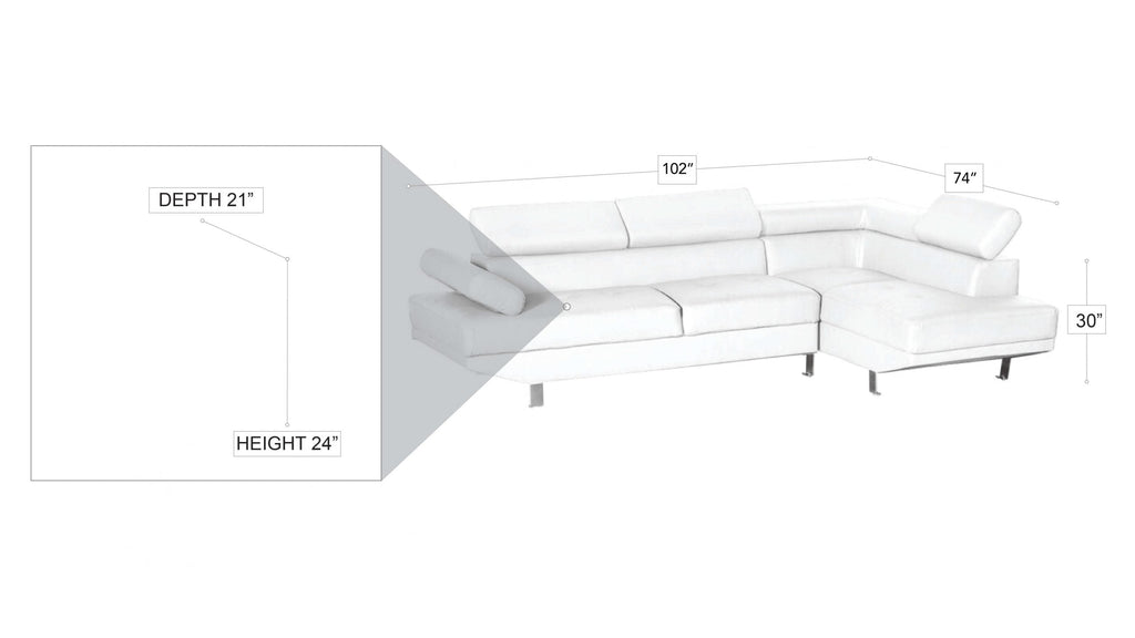 Mykonos Grey Left XL