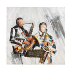 SH-171168 MUSICIANS Aluminum Canvas 1