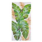 SH-190781 ALUMINUM CANVAS Palm Leaf 1