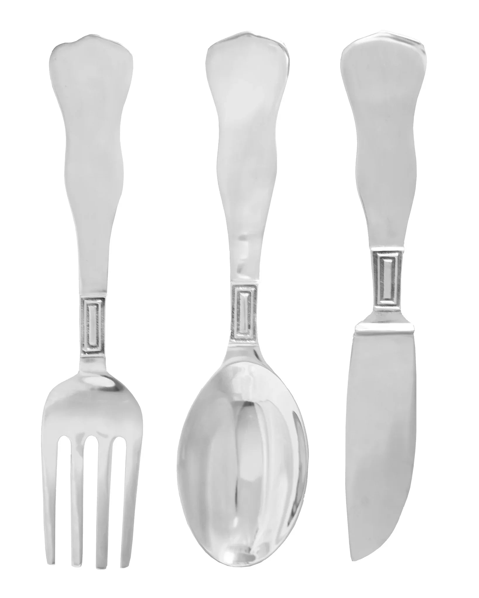 3pc Utensils Kitchen Wall Decor Set 23".