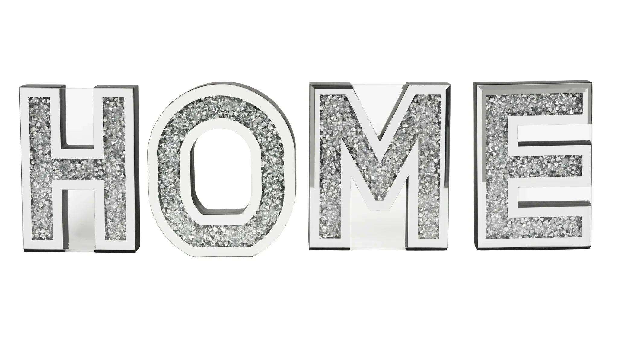 4PC LOVE Mirror Letters Sign Decor