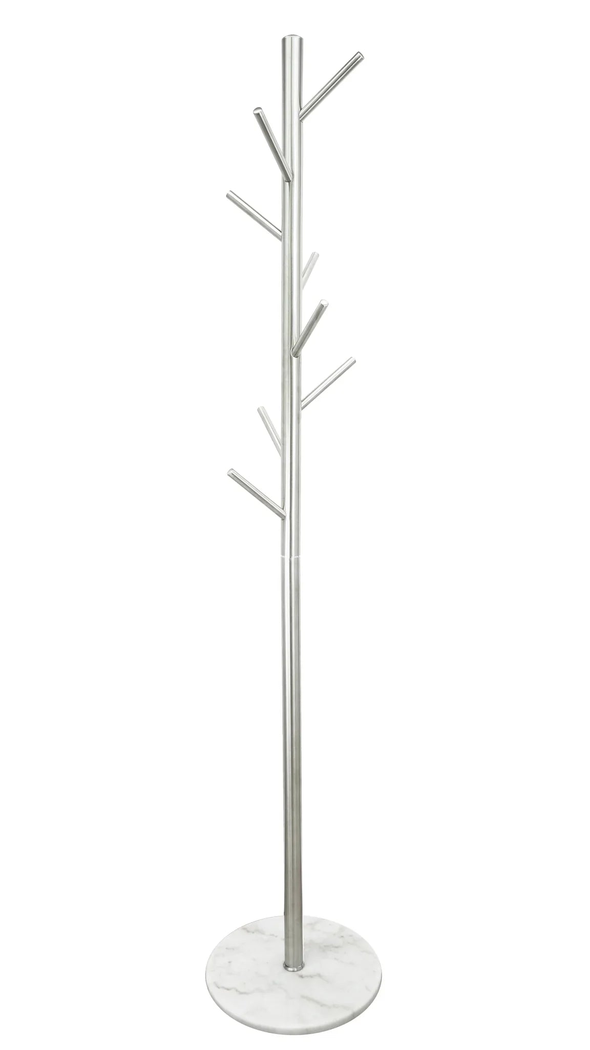 Stainless Steel Coat & Hat Rack