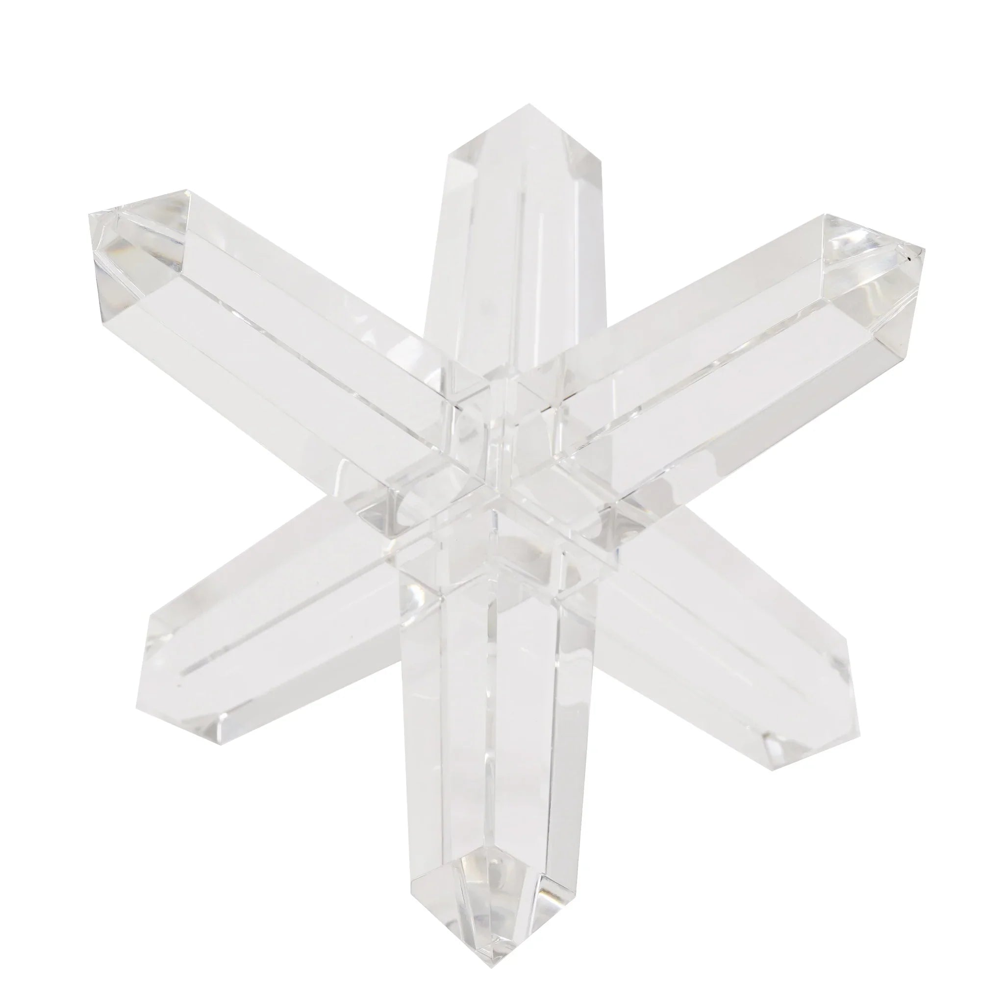 Crystal Clear Jack Table Decor