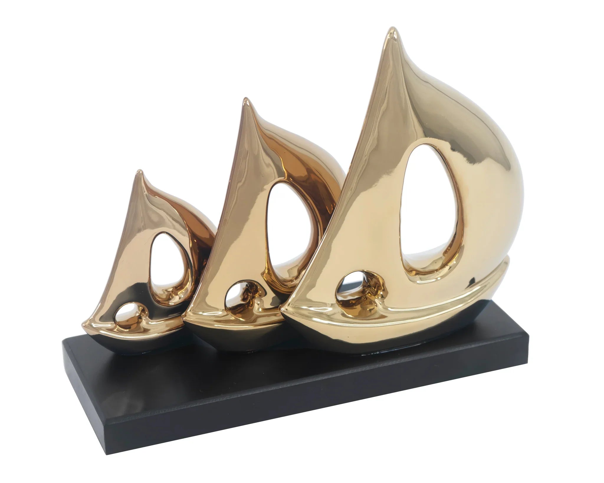 Boat Tabletop Ceramic Decor