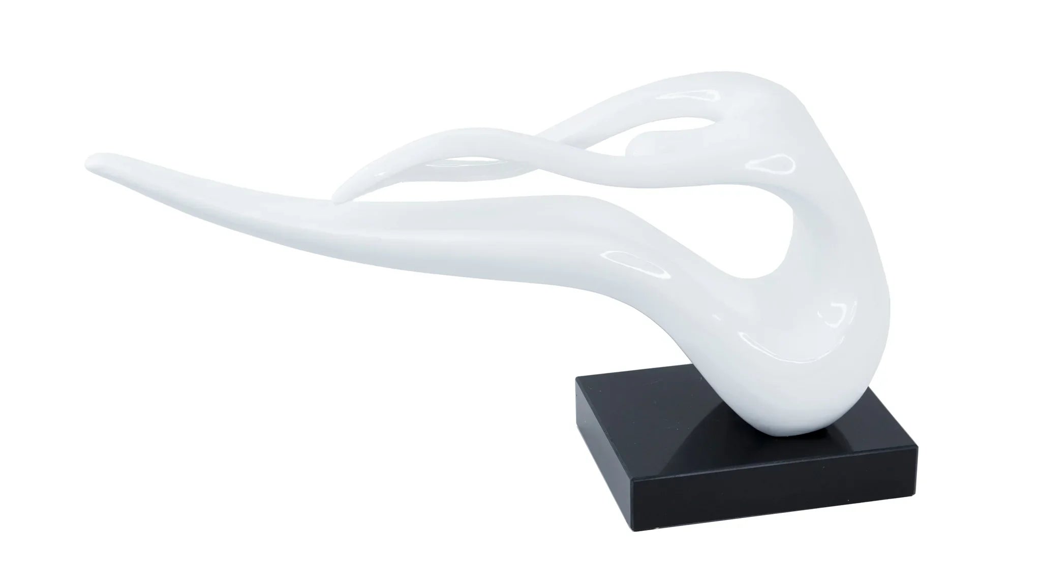 Abstract Sculpture w/ Marble Base.